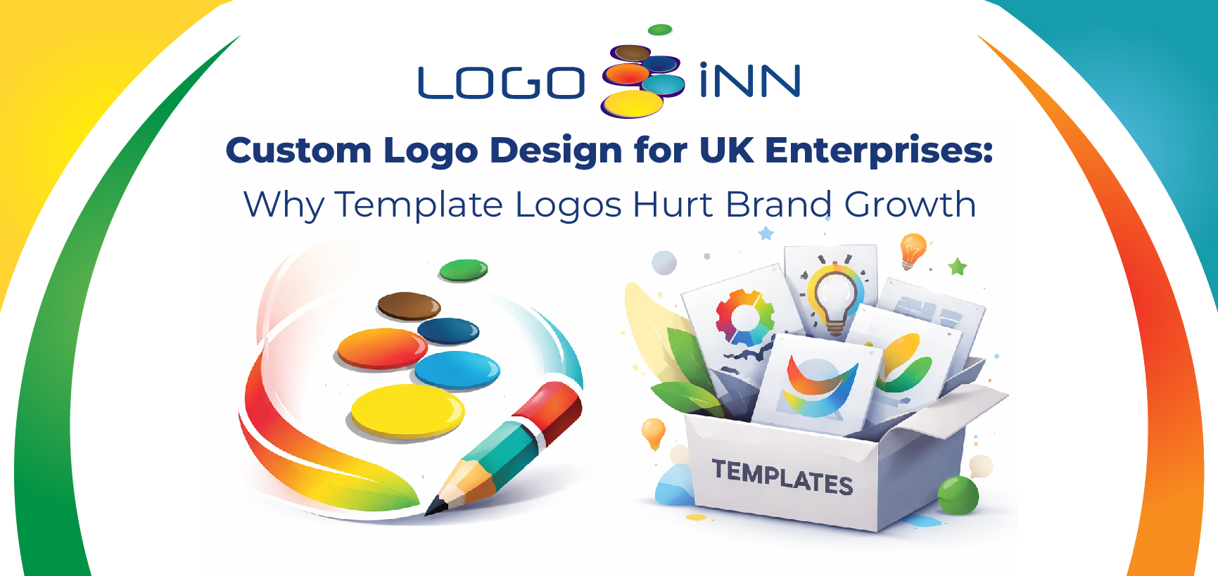 Custom Logo Design UK | Why Template Logos Hurt Brand Growth